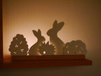Lichtleiste Ostern, Osterdeko, Osterkerze, Dekoleiste