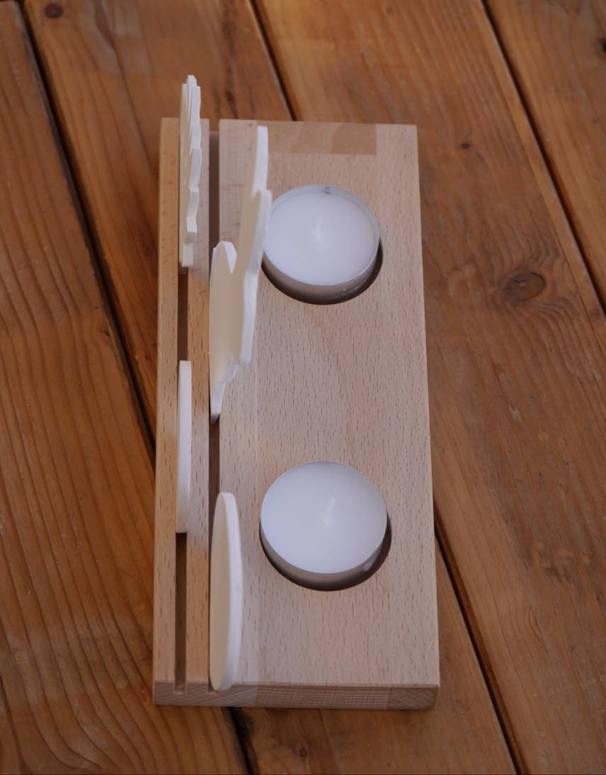 Lichtleiste " Osterblick", Kerzenhalter, Osterlicht, Osterdeko, Osterkerze, Dekoleiste