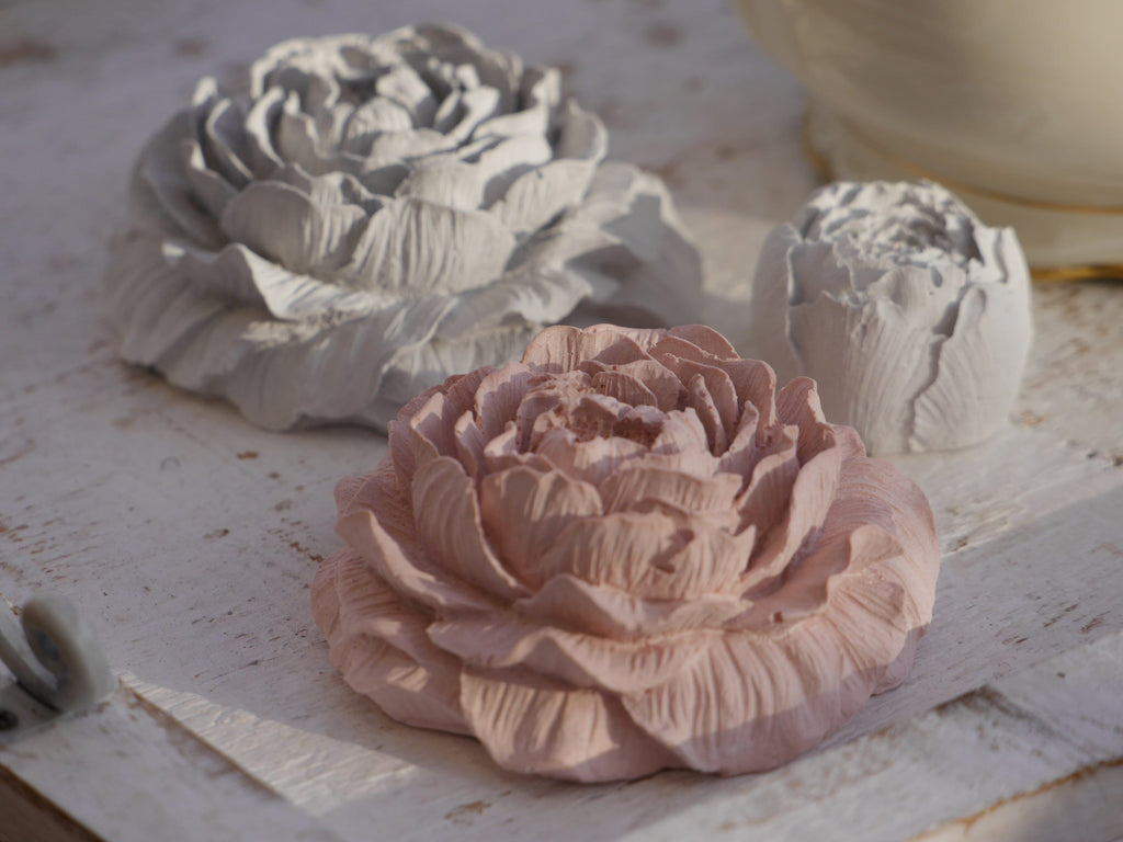 Deko Rose, Pfingstrose, Rosenset, 100025