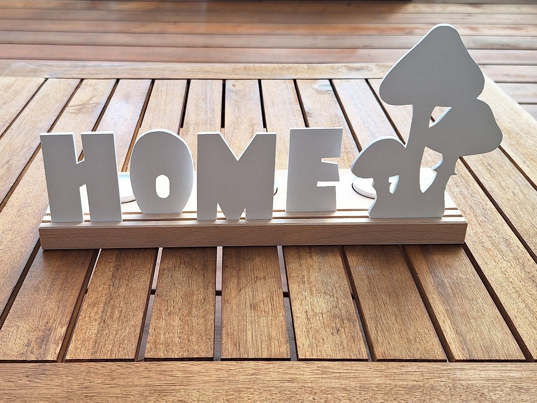 Lichtleiste Home, Dekoleiste, Lichdekoration, Fensterdeko, Kerzen Dekoration, Geschenk