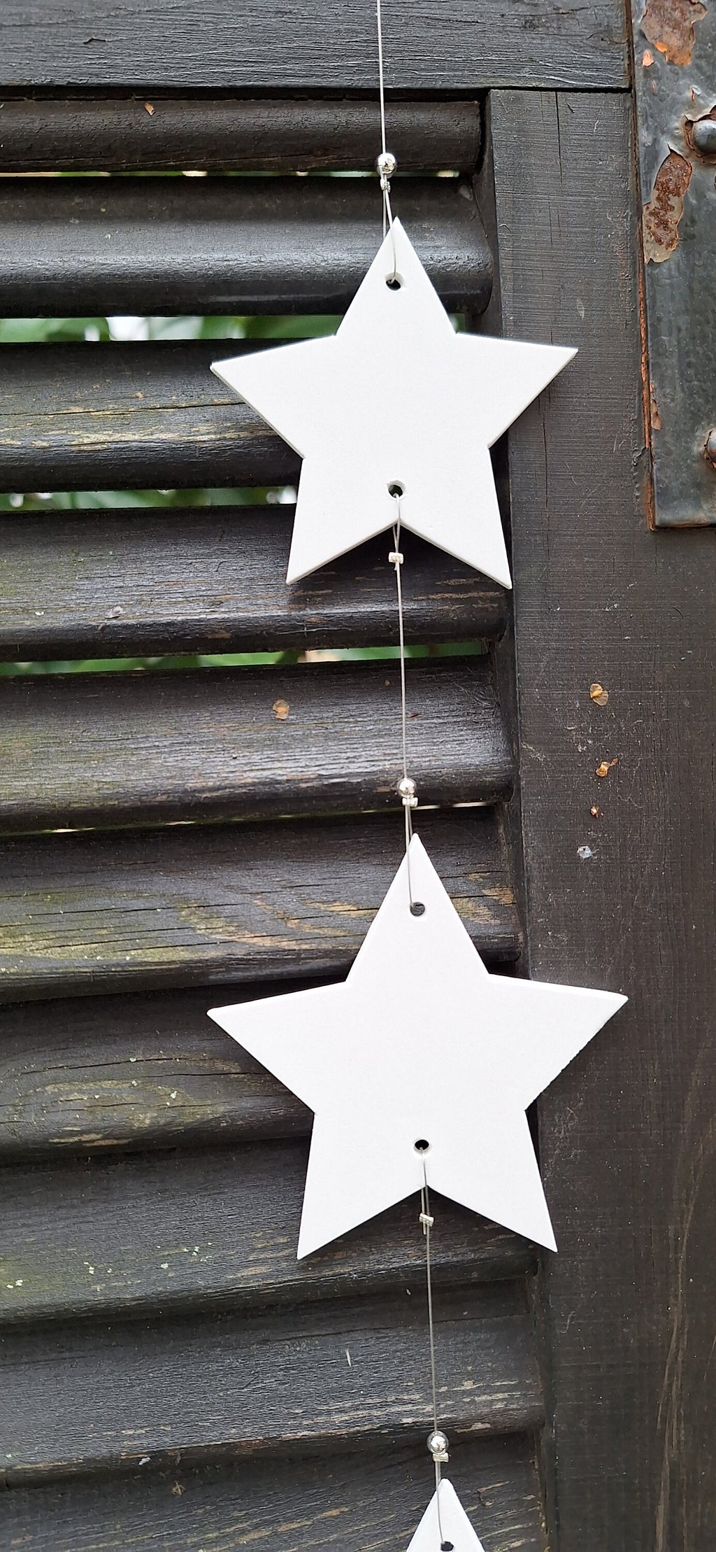 Sternanhänger, Sterngirlande, Weihnachts Deko, Fensterdeko Weihnachten, Raysin Anhänger Stern