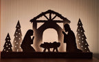 Krippe, heilige Familie, Weihnachtskrippe, Weihnachtsdekoration, Weihnachtsgeschenk, Lichterdorf, Lichthaus, Lichthäuser,Geschenk
