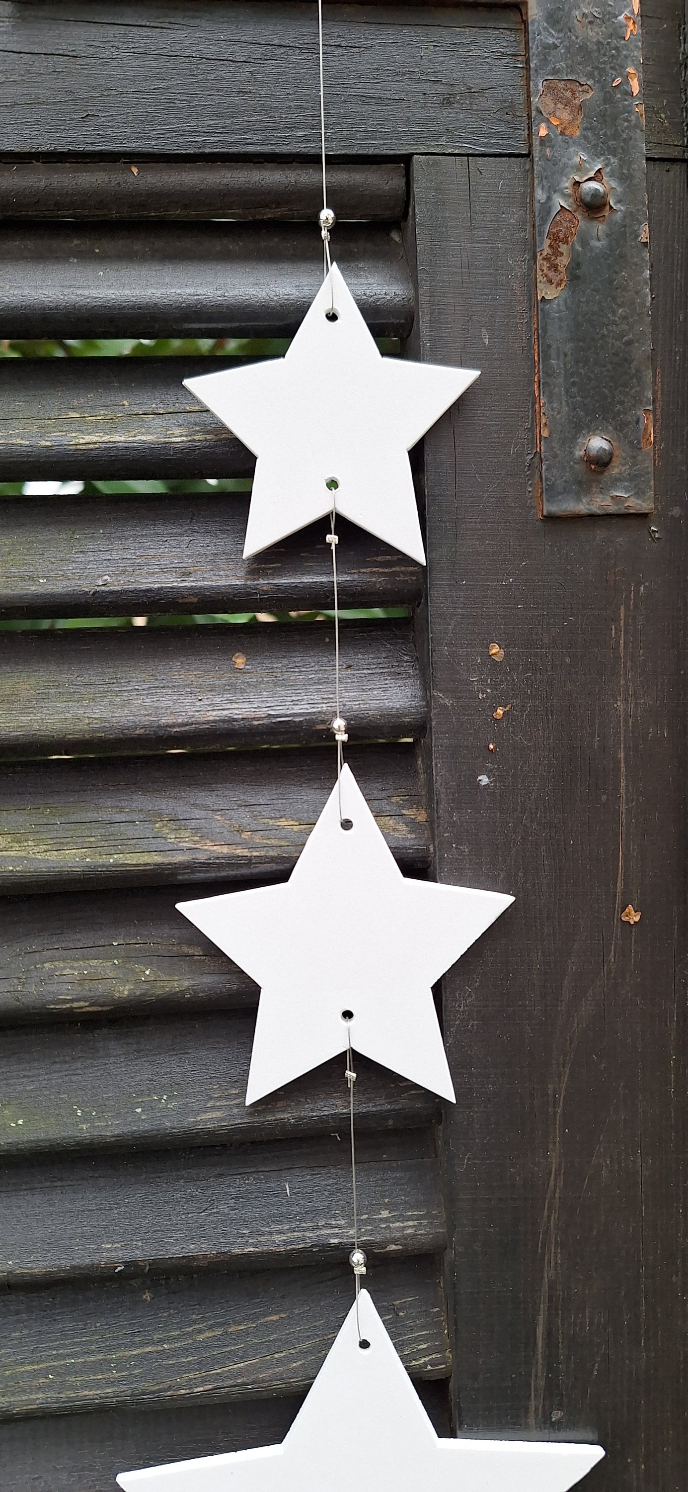 Sternanhänger, Sterngirlande, Weihnachts Deko, Fensterdeko Weihnachten, Raysin Anhänger Stern