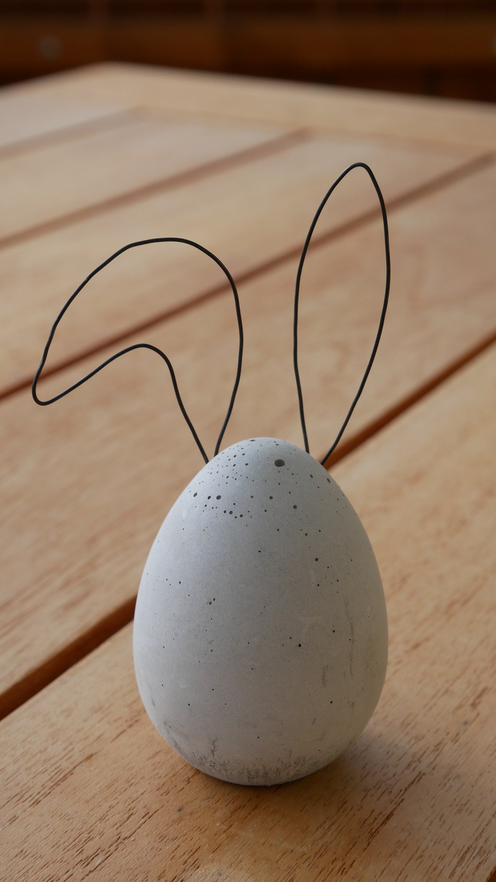 Ostereier, Betoneier, Ostern, Osterdeko
