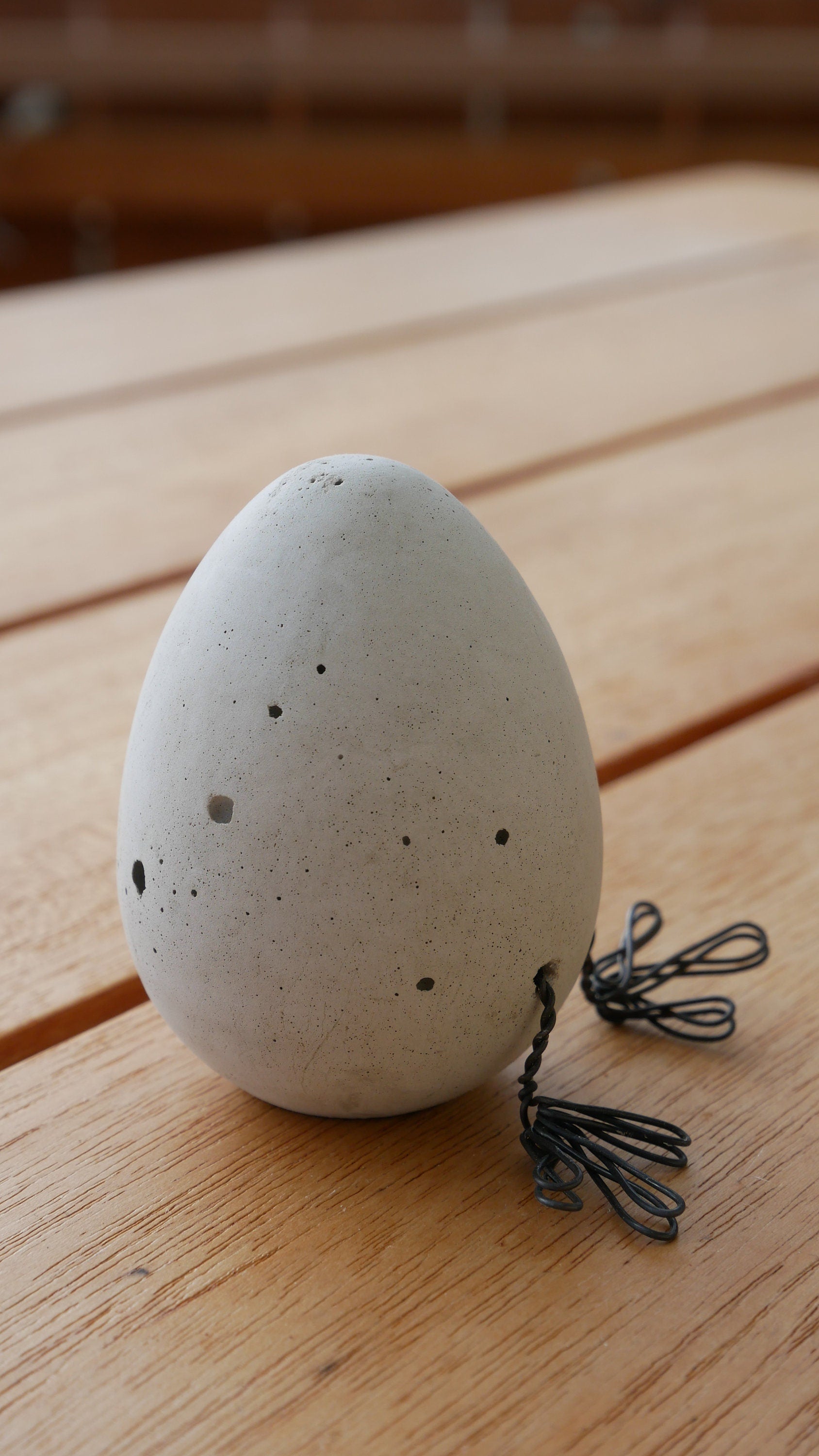 Ostereier, Betoneier, Ostern, Osterdeko