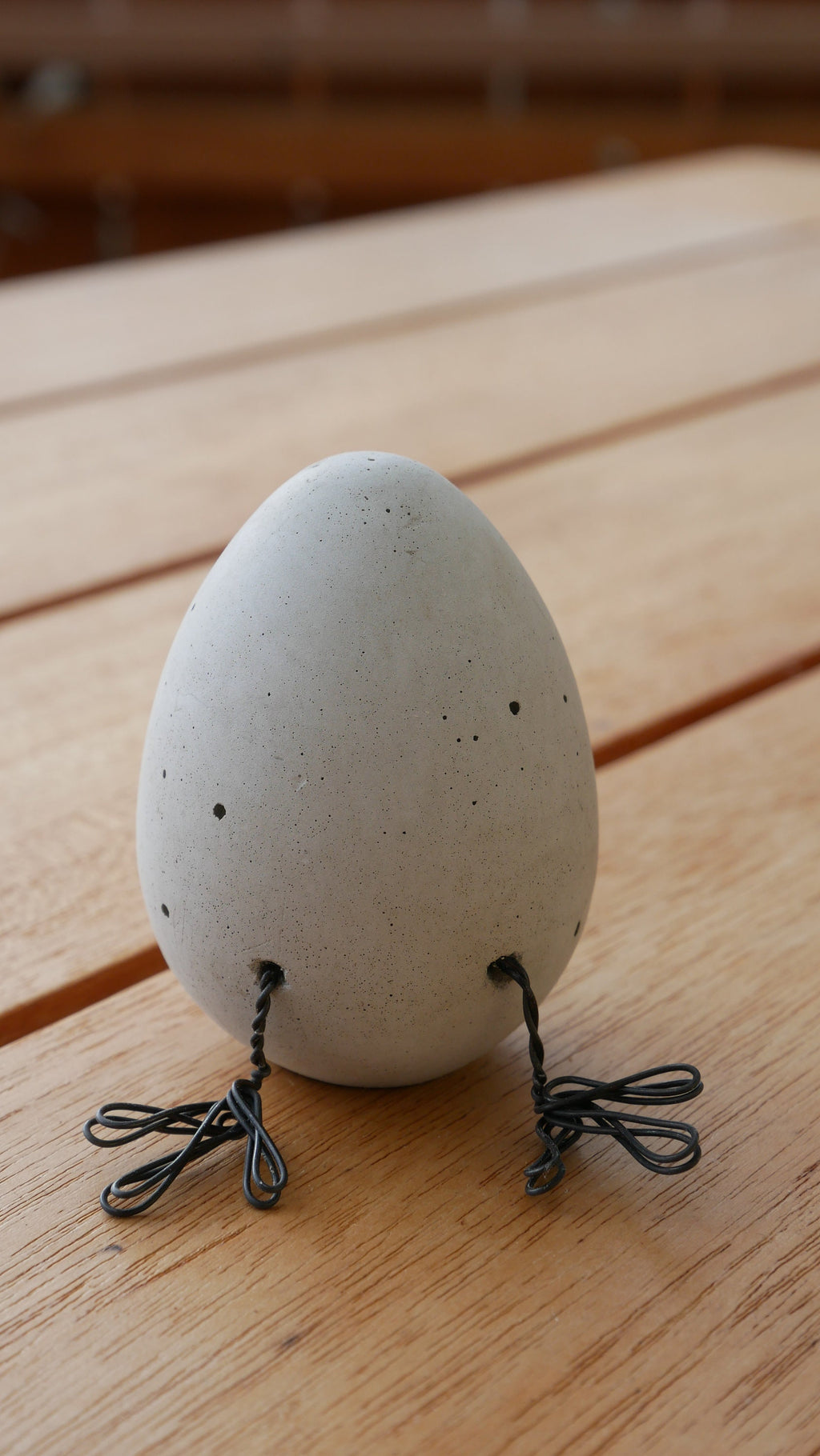 Ostereier, Betoneier, Ostern, Osterdeko