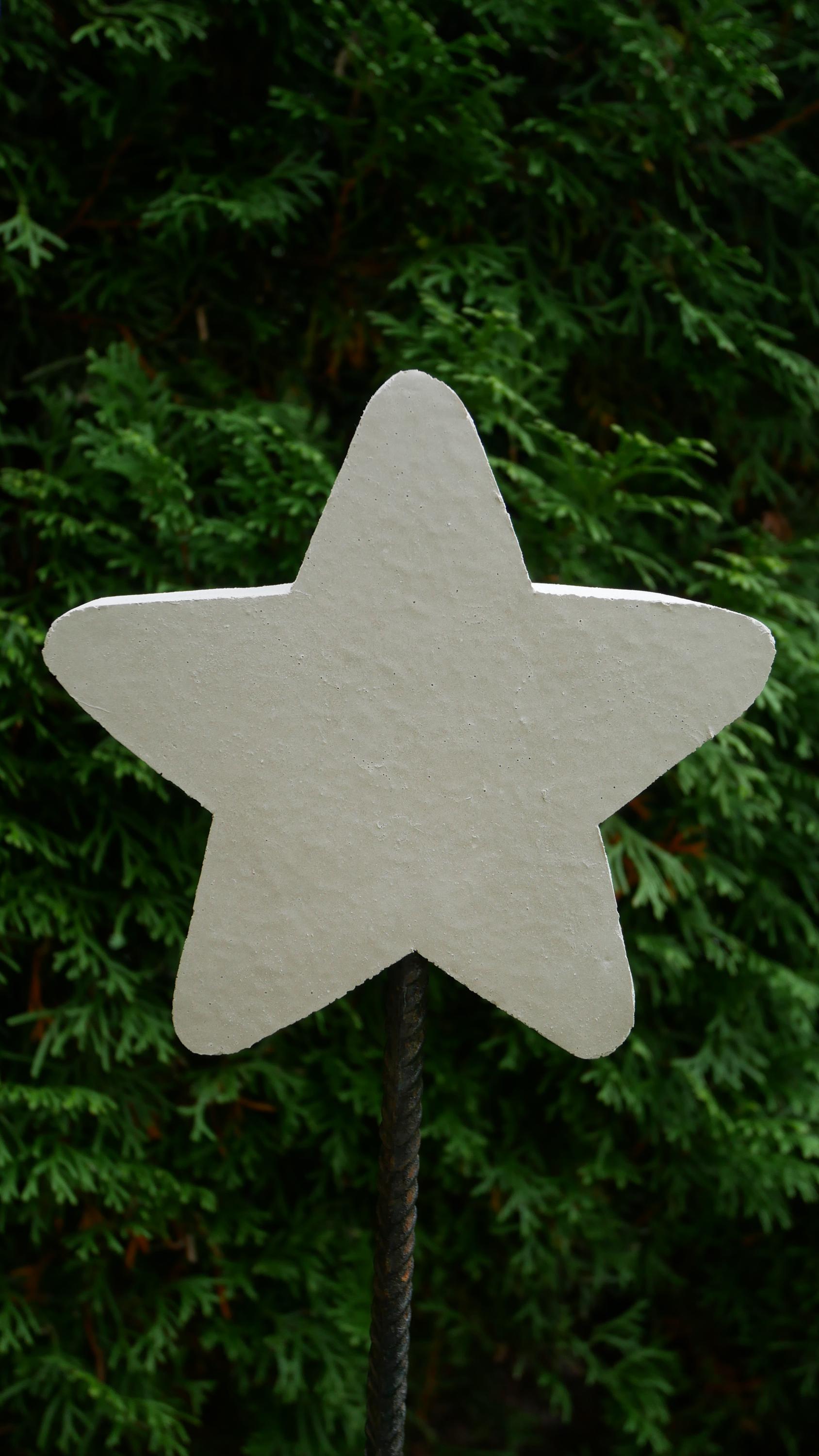 Deko Stern, Beton Stern, Gartendeko, Deko für den Garten, Dekoration, Stern, Weihnachtsdekoration, Weihnachten, Deko für die Haustüre