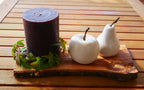 Deko Obst, Beton Obst, Gartendeko, Apfel, Birne für den Garten, Dekoration, Herbst, Herbstdeko, Obst aus Beton