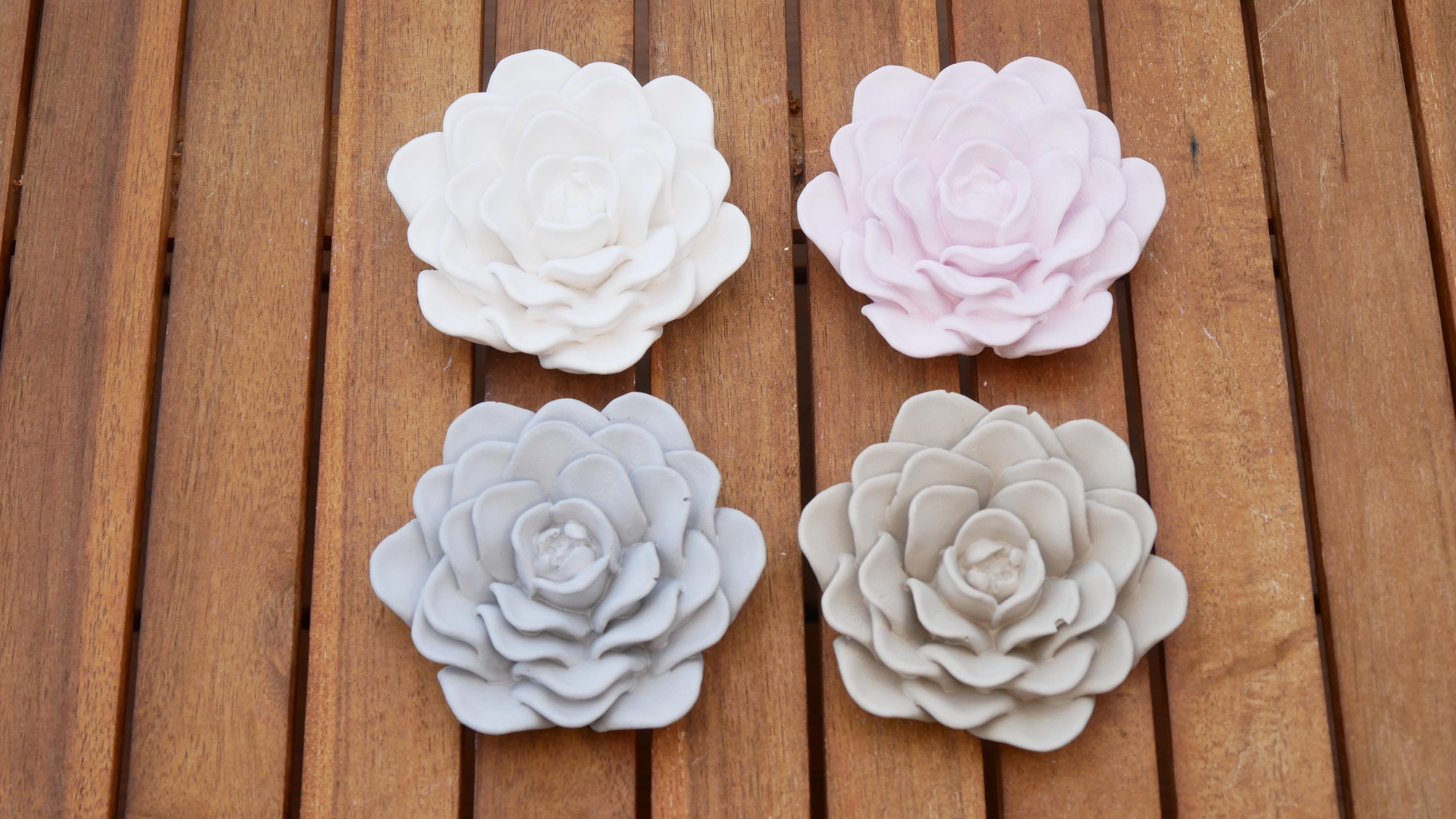 Deko Rose, Pfingstrose, Rosenset, Rose, Gartendeko, 100024