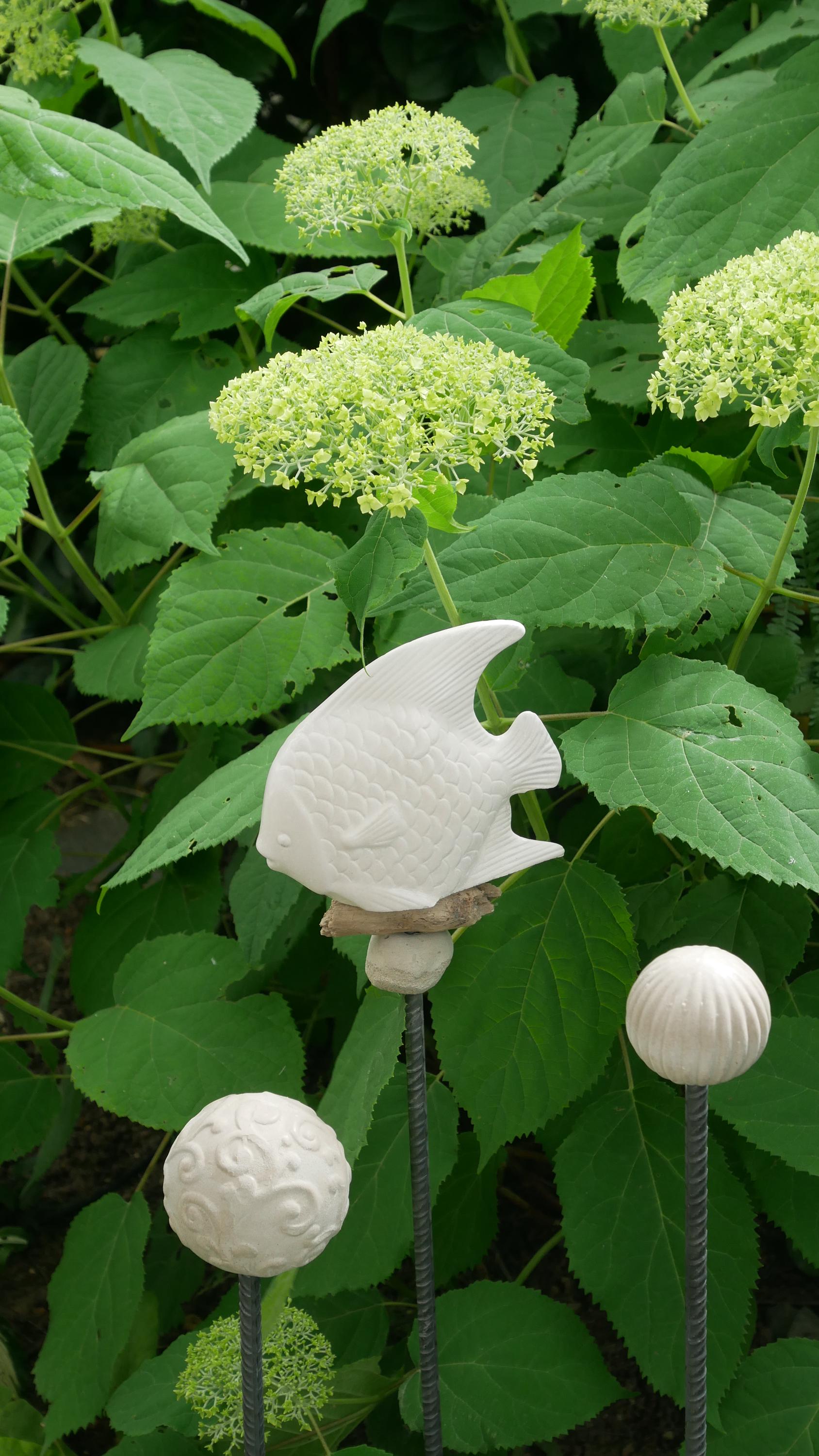Deko Fisch, Beton Fisch, Gartendeko, Deko für den Garten, Dekoration, 100016