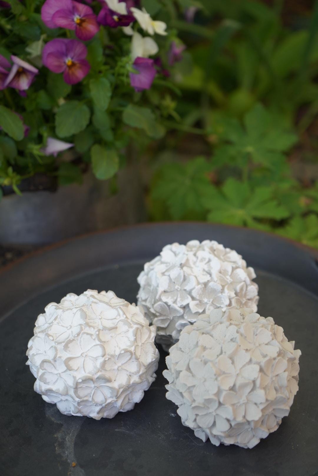 Deko Kugel, Beton Kugel, Gartendeko, Kugel für den Garten, Dekoration, Geschenk, 100011