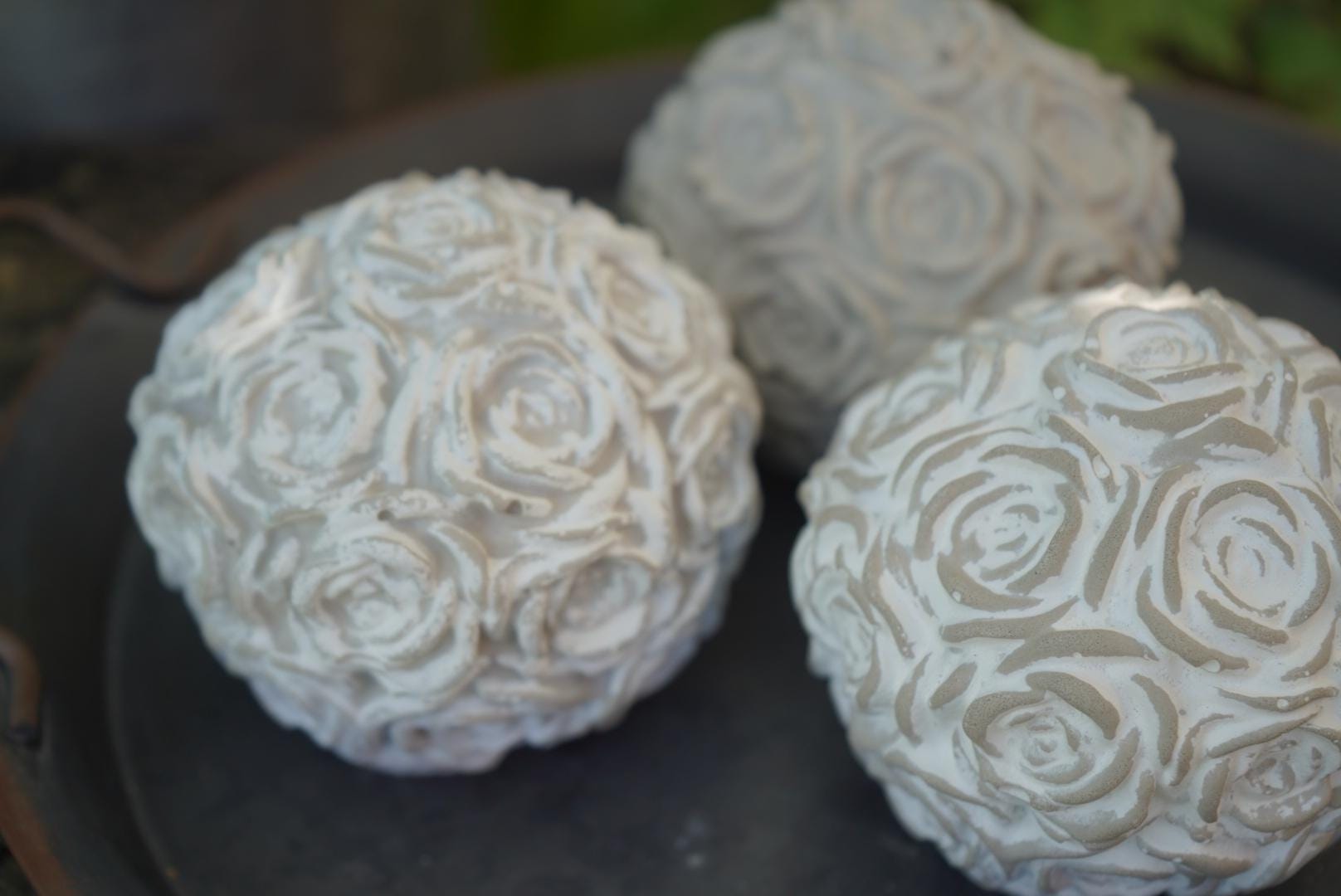 Deko Kugel, Beton Kugel, Gartendeko, Kugel für den Garten, Dekoration, Geschenk, 100010