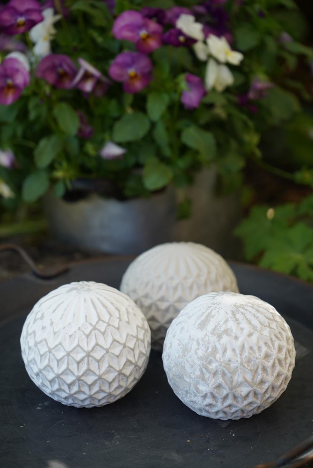 Deko Kugel, Beton Kugel, Gartendeko, Kugel für den Garten, Dekoration, Geschenk, 100012