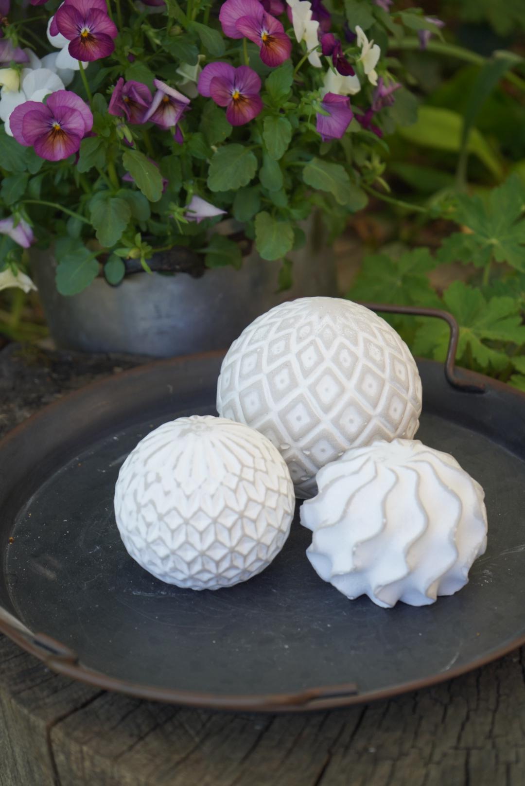 Deko Kugel, Beton Kugel, Gartendeko, Kugel für den Garten, Dekoration, Geschenk, 100008