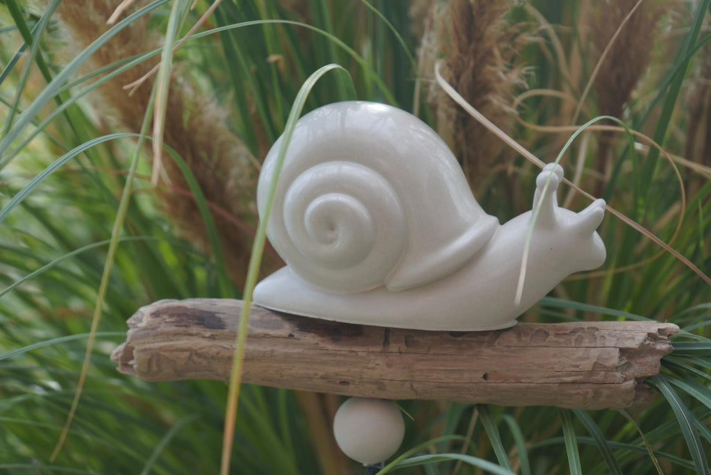 Deko Schnecke, Beton Schnecke, Gartendeko, Deko für den Garten, Dekoration