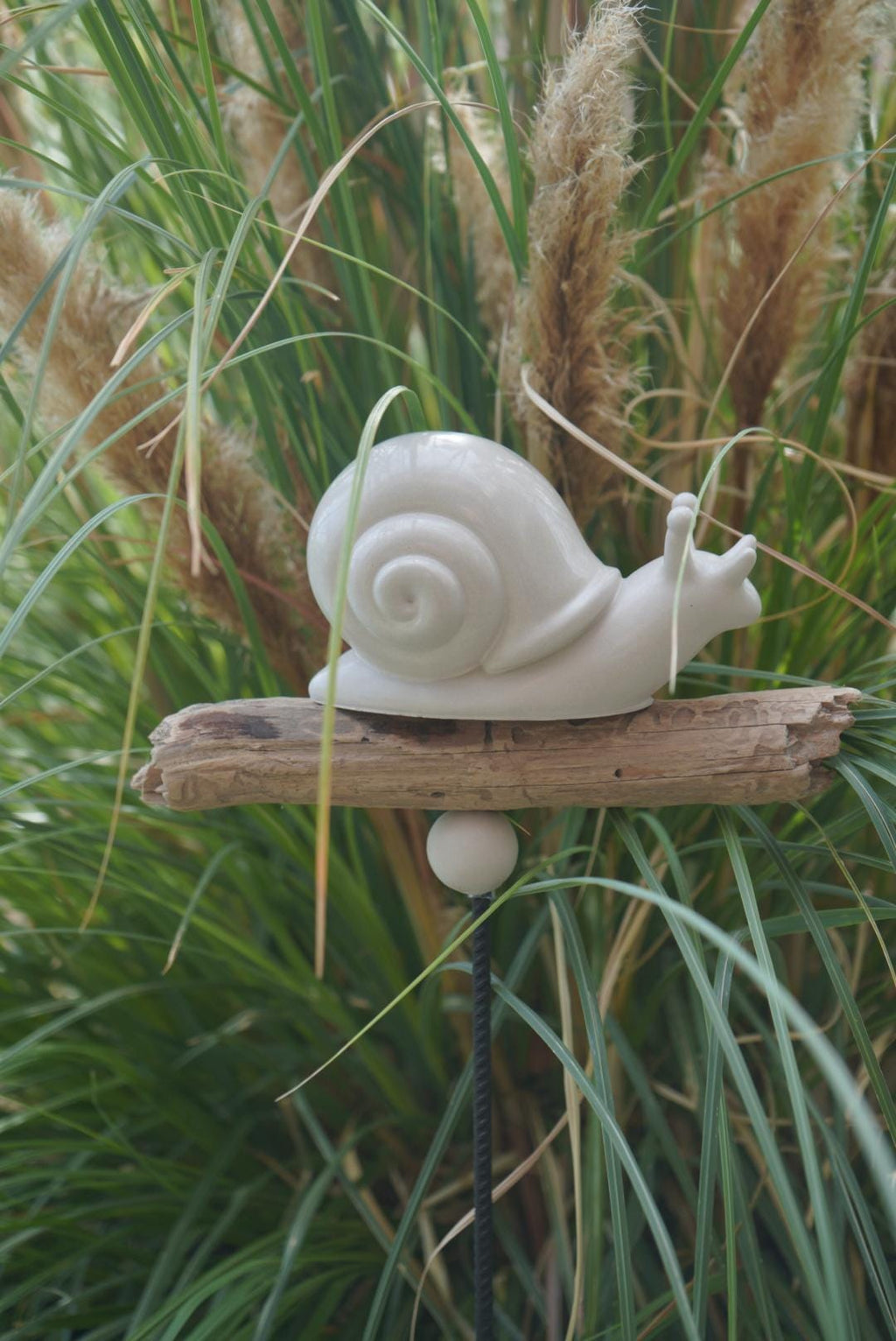 Deko Schnecke, Beton Schnecke, Gartendeko, Deko für den Garten, Dekoration