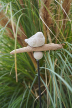 Deko Vogel, Beton Vogel, Gartendeko, Vögel für den Garten, Dekoration