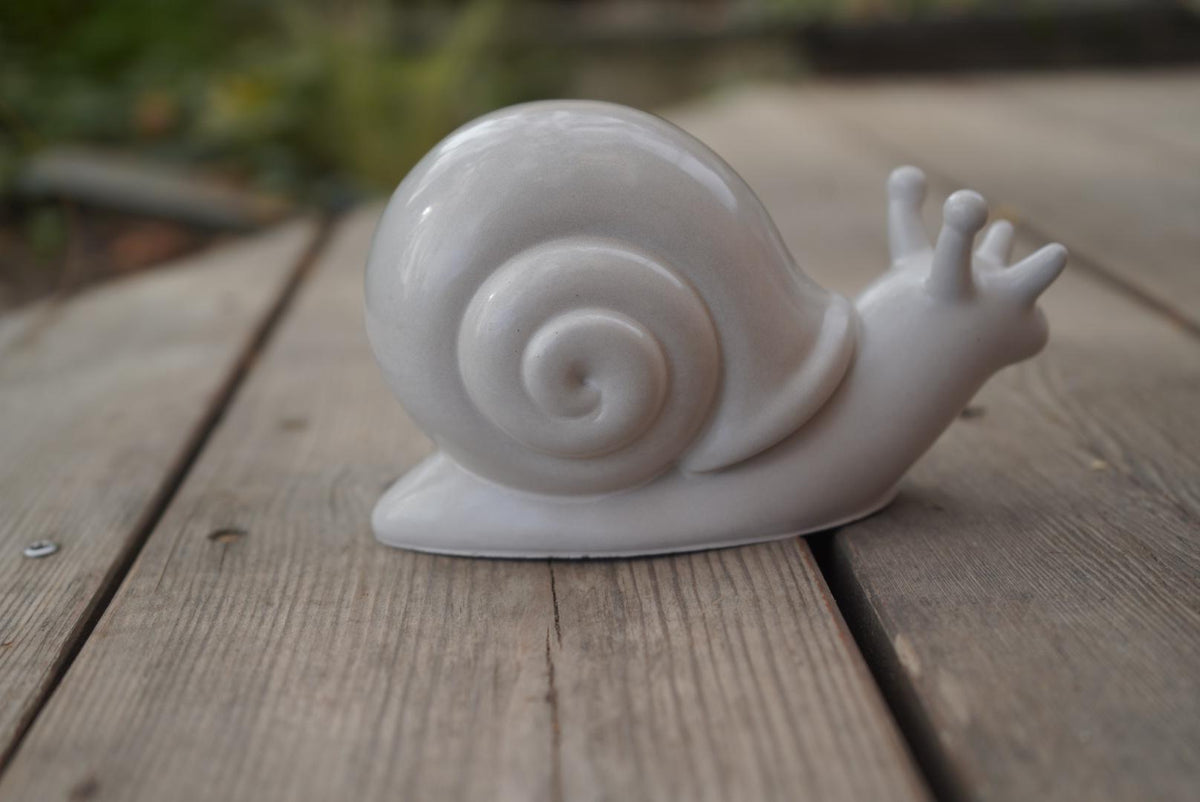 Deko Schnecke, Beton Schnecke, Gartendeko, Deko für den Garten, Dekoration