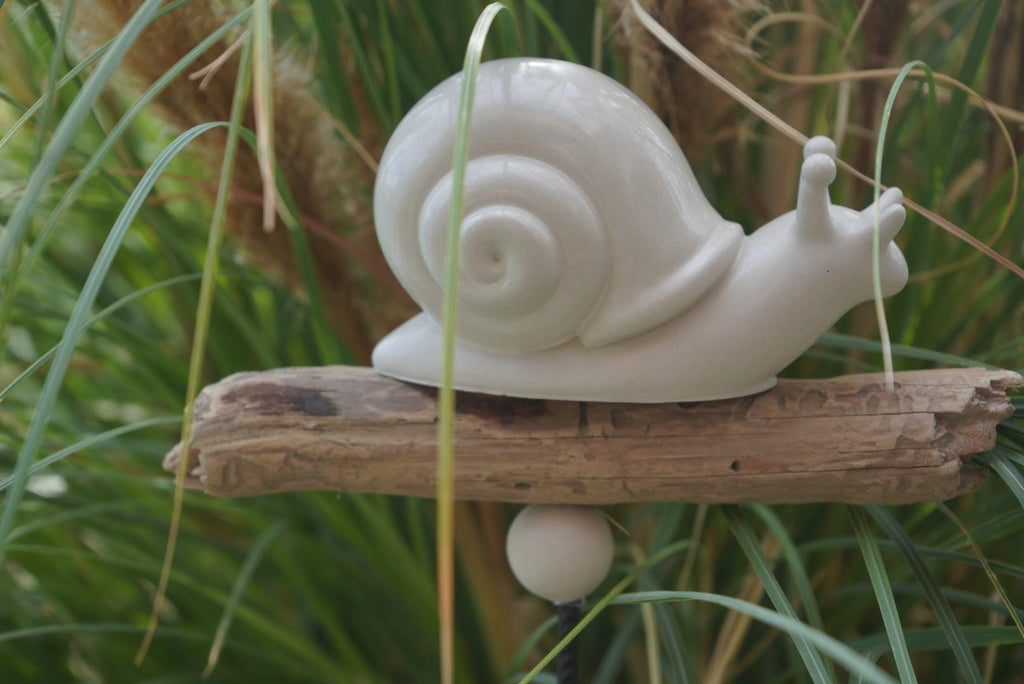 Deko Schnecke, Beton Schnecke, Gartendeko, Deko für den Garten, Dekoration