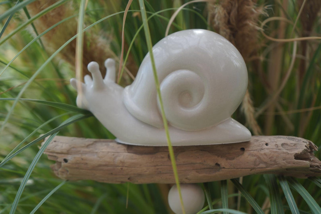 Deko Schnecke, Beton Schnecke, Gartendeko, Deko für den Garten, Dekoration
