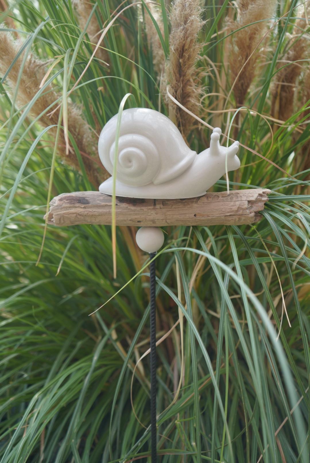 Deko Schnecke, Beton Schnecke, Gartendeko, Deko für den Garten, Dekoration
