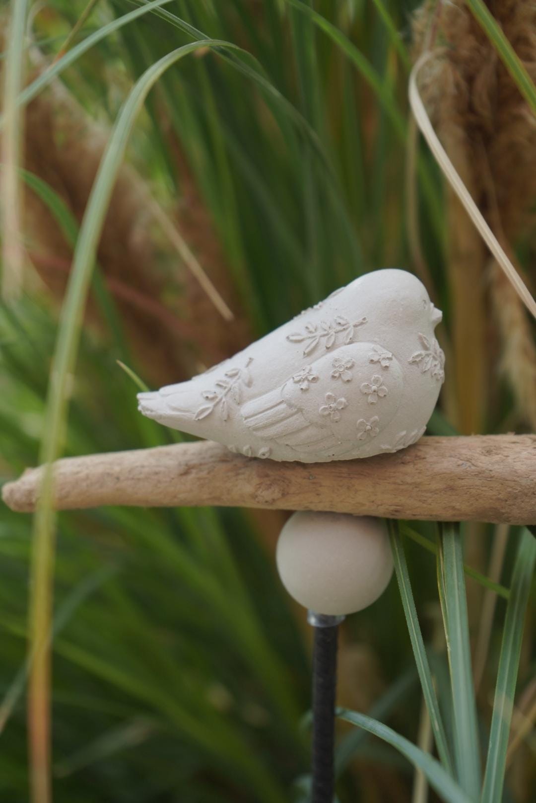 Deko Vogel, Beton Vogel, Gartendeko, Vögel für den Garten, Dekoration