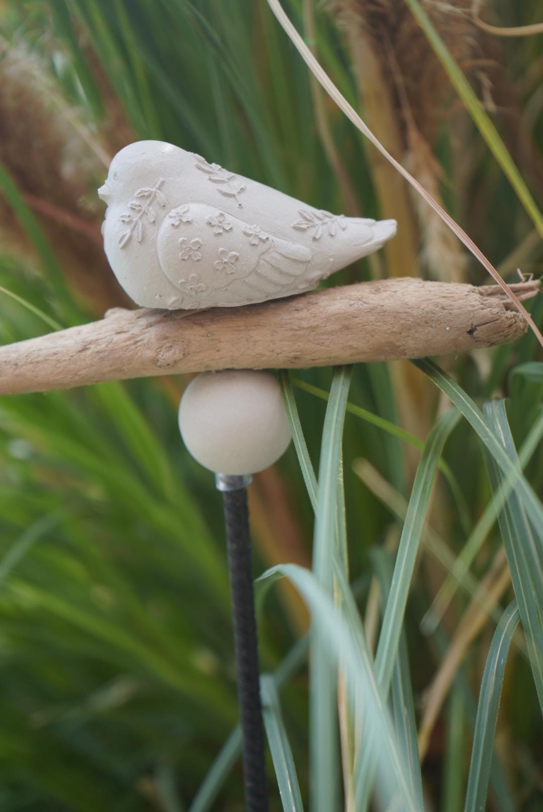 Deko Vogel, Beton Vogel, Gartendeko, Vögel für den Garten, Dekoration